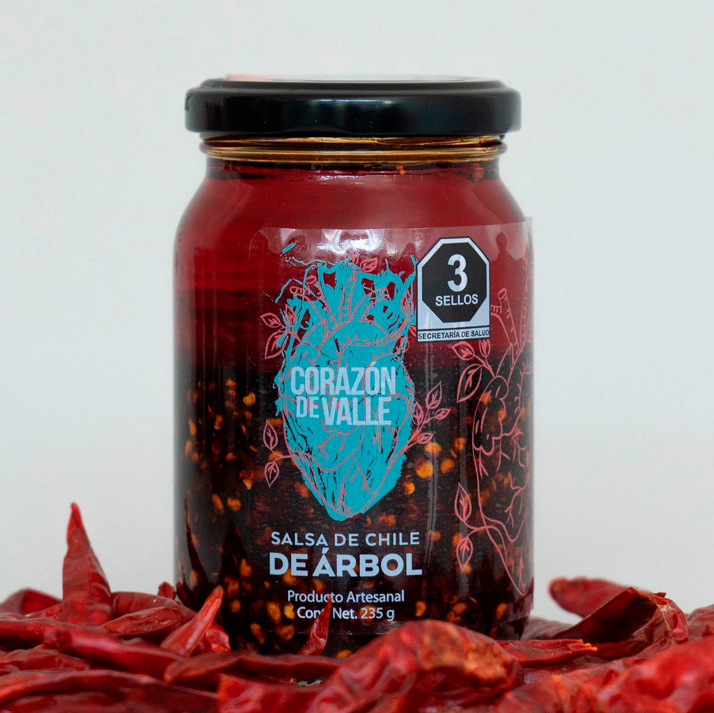 Salsa de Chile de Árbol