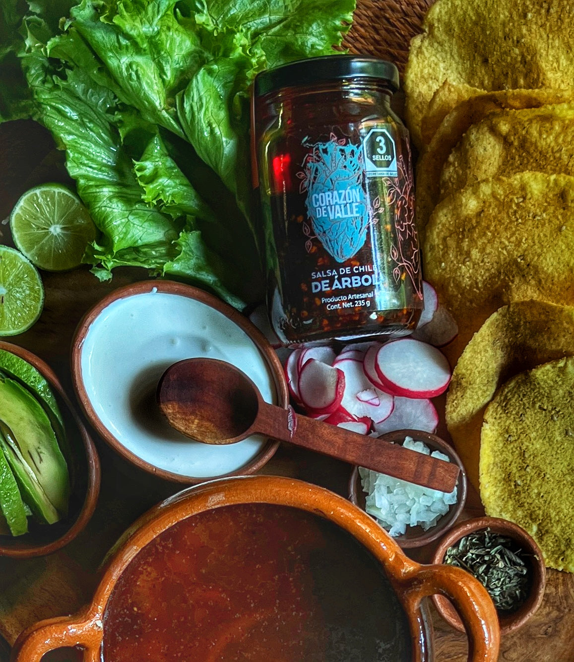 Salsa de Chile de Árbol